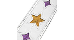 Levys MJH317 Gitarrengurt aus Leder, Funky Boots
