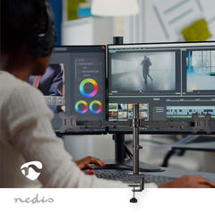 Tischhalterung für 2 Monitore (15-32")