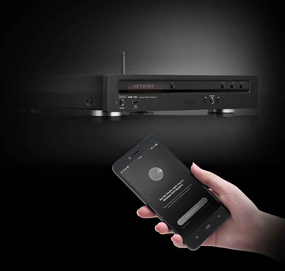 Magnat MMS730 Netzwerkspieler (Sort)
