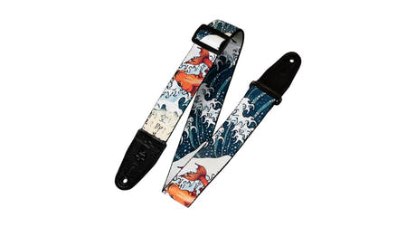 Levys MPD2 Gitarrengurt 2", Koi Fish