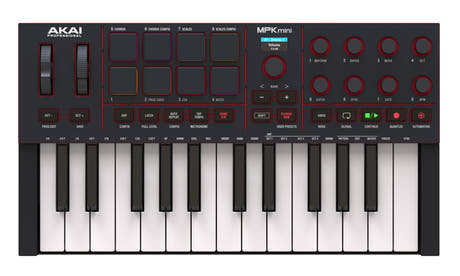 Akai MPK Mini Mk4 (Schwarz)