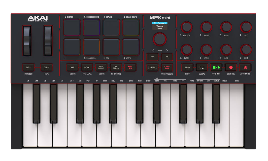 Akai MPK Mini Mk4 (Schwarz)