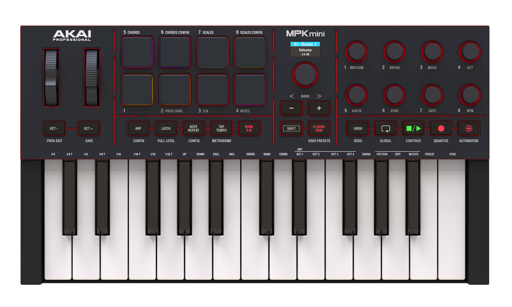 Akai MPK Mini Mk4 (Schwarz)