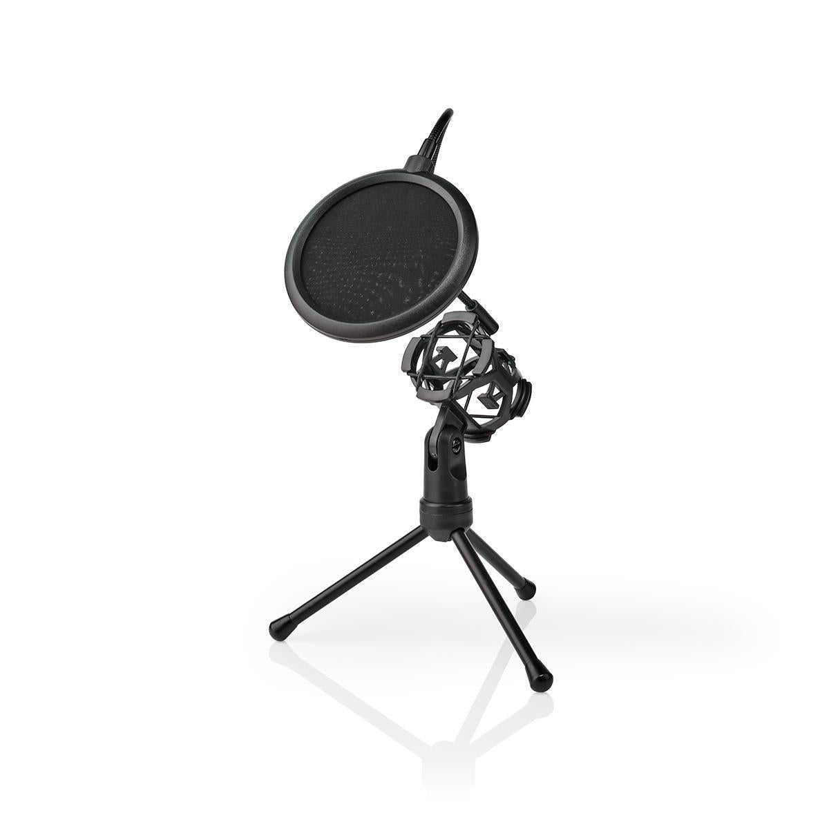 Microphone table stand w. Shockmount