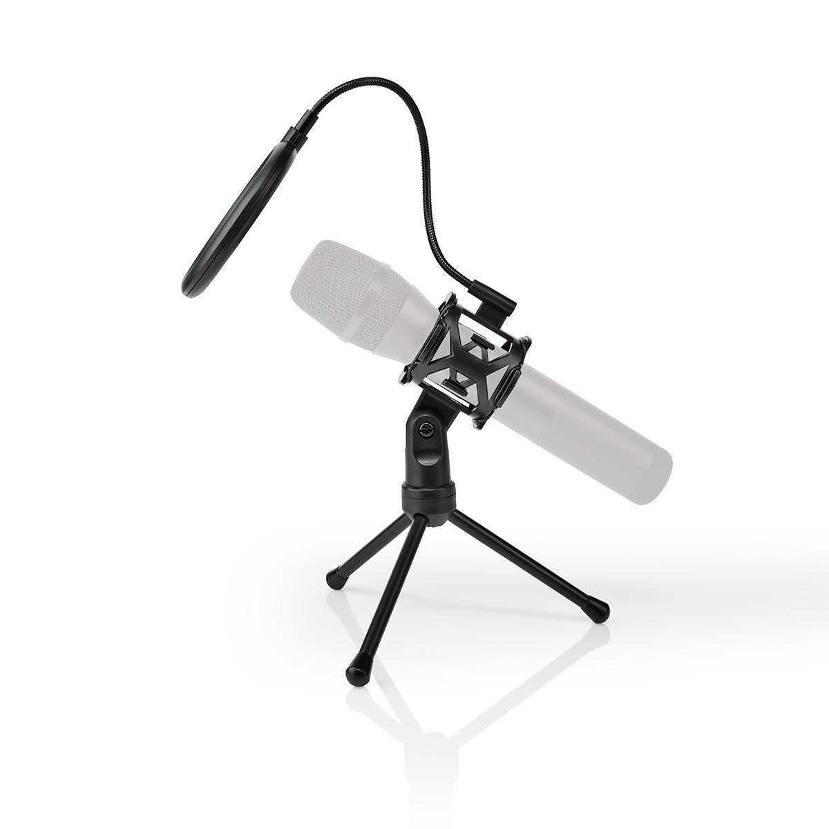 Microphone table stand w. Shockmount