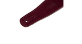 Levys MS26 Gitarrengurt 2 1/2", bordeauxrot