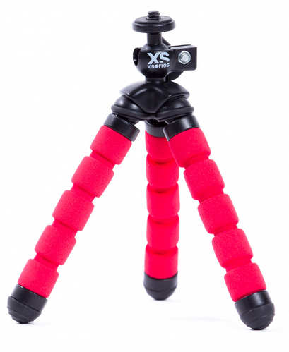 XSories Mini Deluxe Dreibeinstativ Rot