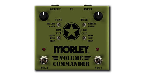 Morley MVC Volume Commander, zwei Kanäle