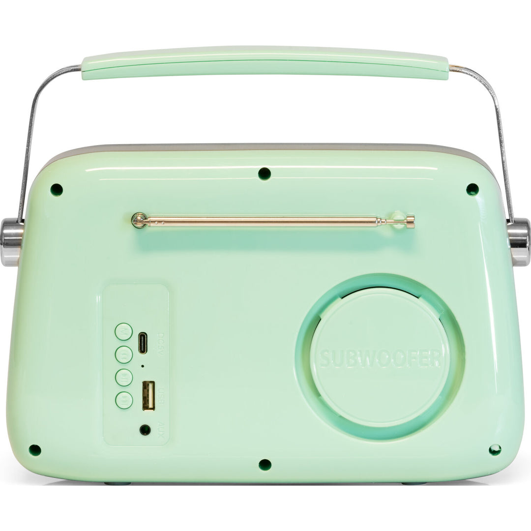 Madison Retro Radio m. Bluetooth und FM (Mint)