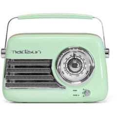 Madison Retro Radio m. Bluetooth und FM (Mint)