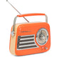 Madison Retro Radio mit Bluetooth und FM (Orange)