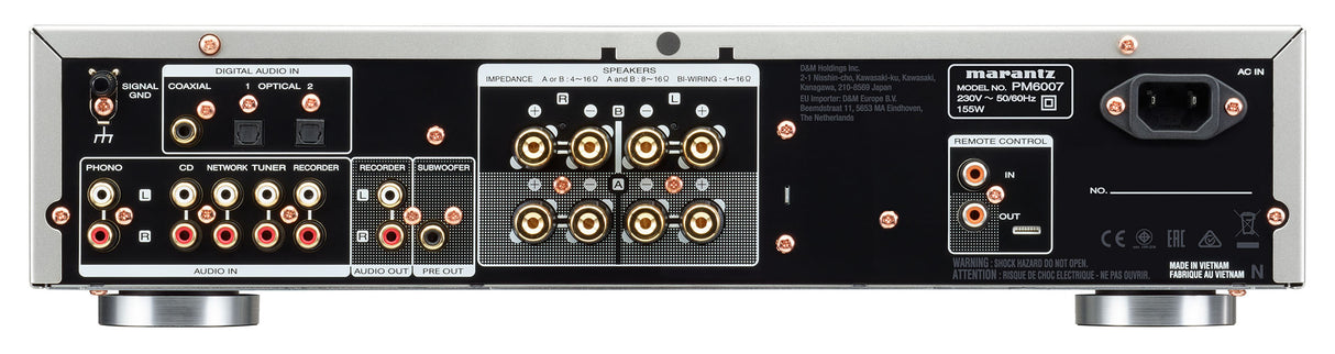 Marantz PM6007 HI-FI Amplifier (Silver, 2x45W)