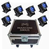 Marconi SIRIUS 6x18W RGBWA+UV IP65 Batterielampe (Copy)