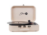 Studio 57 Mellow Plattenspieler mit LP-Ständer (Weiß)