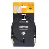 Stagg NAC1MPSR Miniklinken-AUX-Kabel (1 m)