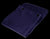 Molton backdrop with grommets - Marineblue