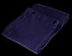 Molton backdrop with grommets - Marineblue
