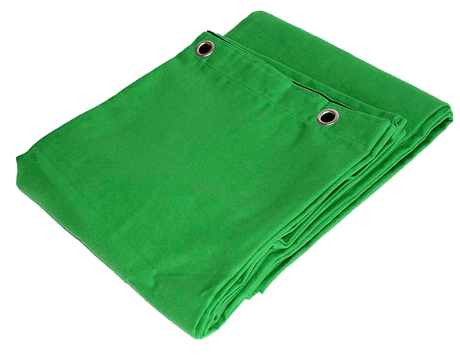 Green Screen Tuch m. Ösen