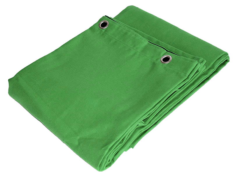 Green Screen Tuch m. Ösen