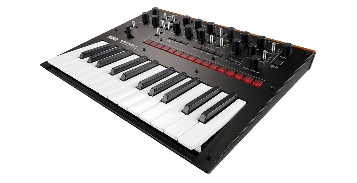 Korg Monologue Synthesizer (Schwarz)