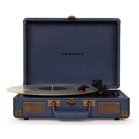 Crosley Cruiser Plus Turntable Two-Way Bluetooth (Navy)