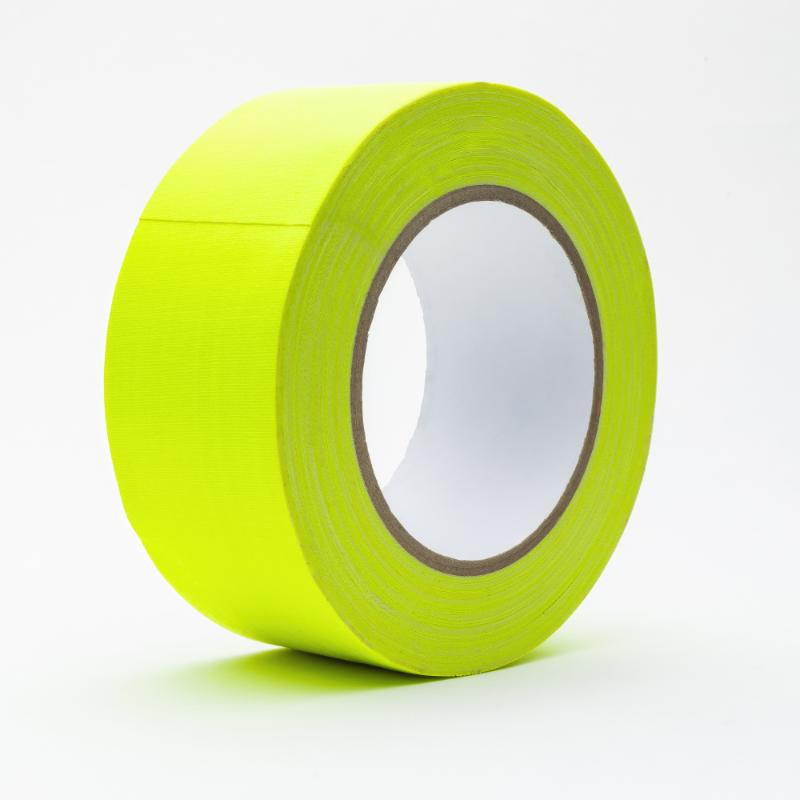 Neon Glow Tape 50mm (25m, Gelb)