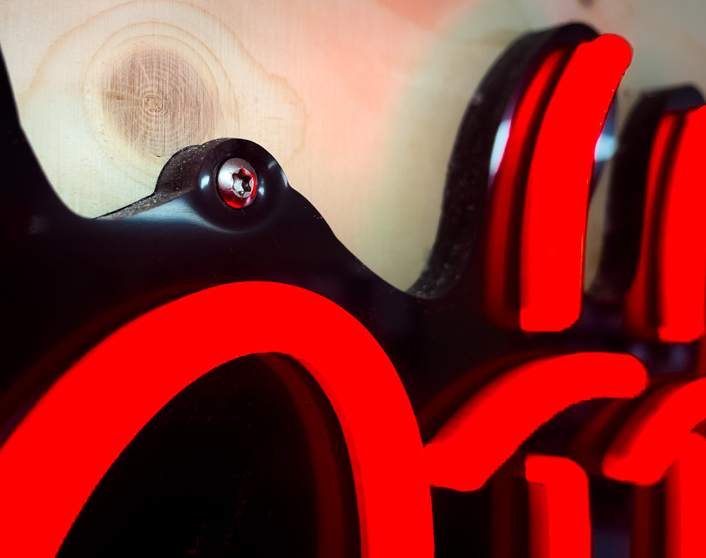 Neon sign 39 cm "Open"