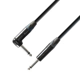 Neutrik Instrumentenkabel 6.3 mm Jack mono auf 6.3 mm Winkel Jack mono