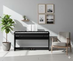 Grooveland P450 Klavierpaket (Schwarz)