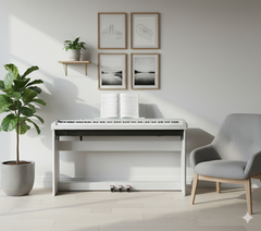 Grooveland P450 komplettes Piano Pack (Weiß)