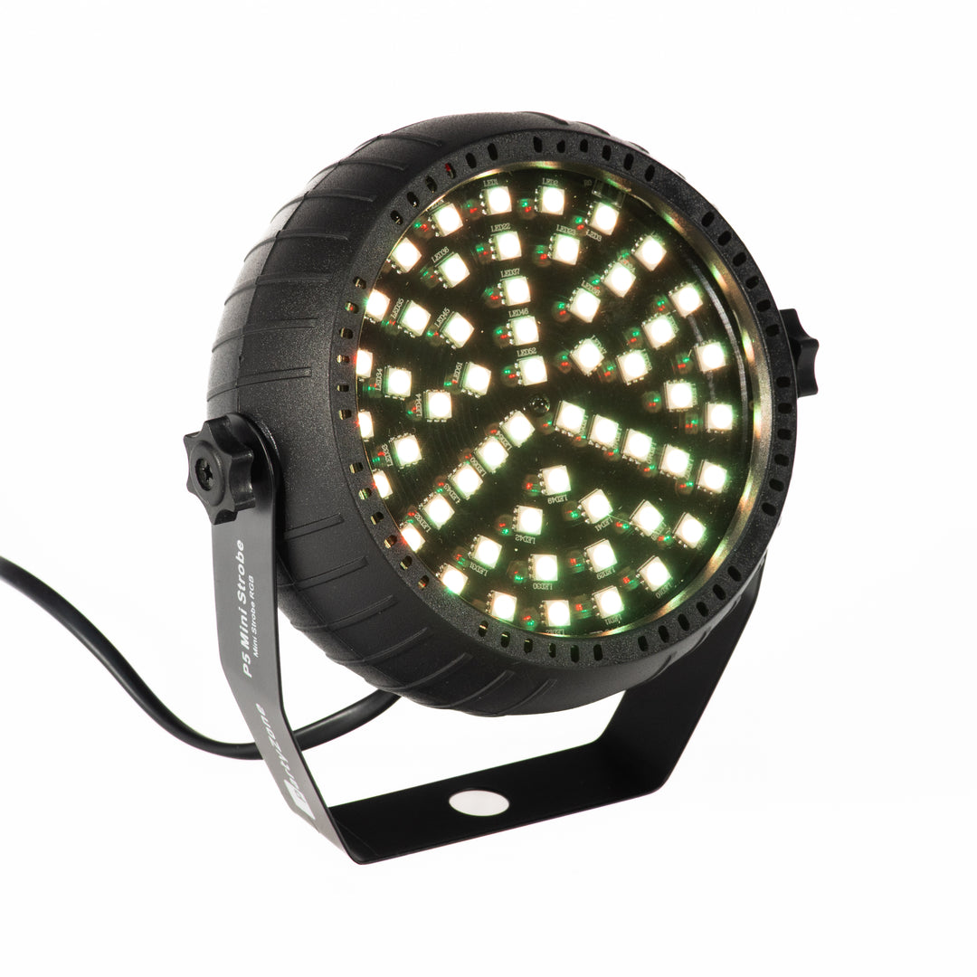 Mini Strobe (Weiß + multicolor)