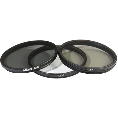 PolarPro 3-Pack, DJI Inspire 2 (X7/X5S/X5R/X5) UV-, CP-, ND8-Filter
