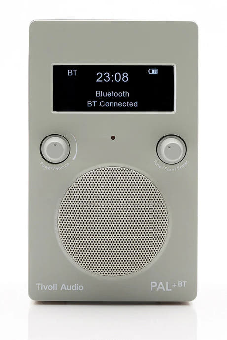 Tivoli Audio PAL+BT DAB+/Bluetooth Lautsprecher (Grau) NEW