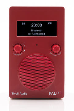 Tivoli Audio PAL+BT DAB+/Bluetooth Lautsprecher (Rot) NEW