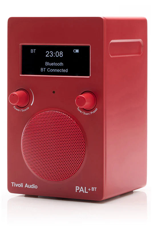 Tivoli Audio PAL+BT DAB+/Bluetooth Lautsprecher (Rot) NEW