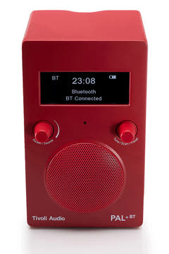 Tivoli Audio PAL+BT DAB+/Bluetooth Lautsprecher (Rot) NEW