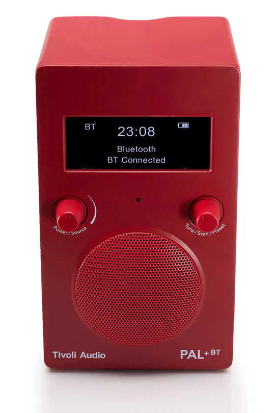 Tivoli Audio PAL+BT DAB+/Bluetooth Lautsprecher (Rot) NEW