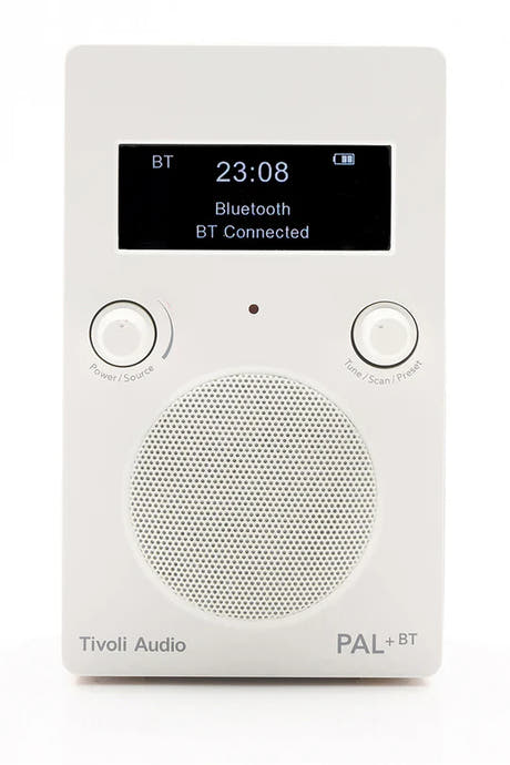 Tivoli Audio PAL+BT DAB+/Bluetooth Lautsprecher (White) NEW