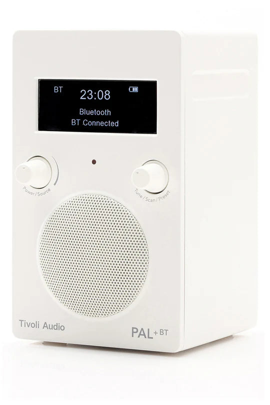 Tivoli Audio PAL+BT DAB+/Bluetooth Lautsprecher (White) NEW