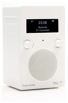 Tivoli Audio PAL+BT DAB+/Bluetooth Lautsprecher (White) NEW