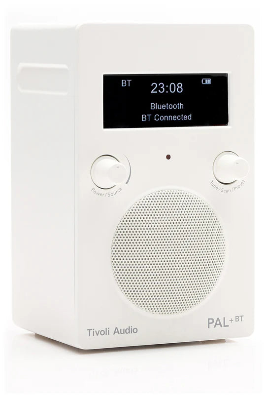 Tivoli Audio PAL+BT DAB+/Bluetooth Lautsprecher (White) NEW