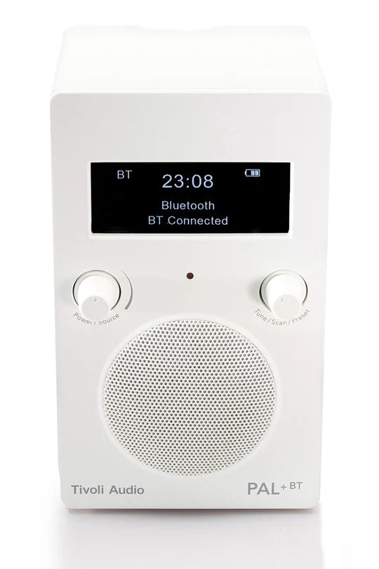 Tivoli Audio PAL+BT DAB+/Bluetooth Lautsprecher (White) NEW