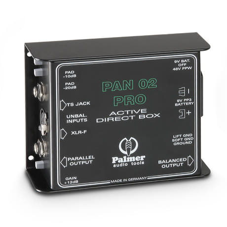 Palmer PAN 02 PRO - Professionelle aktive DI-Box