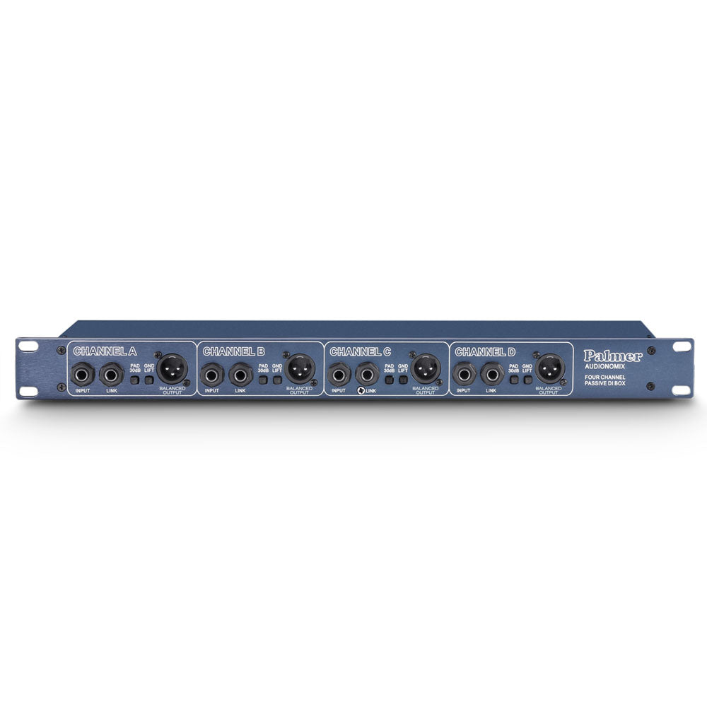 Palmer PAN 03 PASS - 19" DI-Box, 4-Kanal, passiv