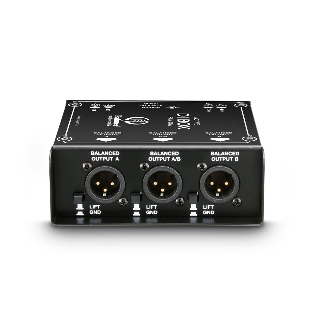 Palmer PAN 04 A - Aktive 2-Kanal DI-Box