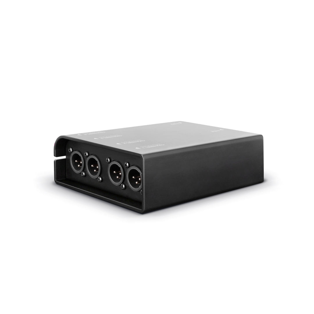 Palmer AoC Box XLRm - Audio über Cat-Box von etherCON zu 4 x XLR männlich
