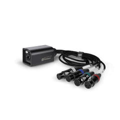 Palmer AoC Loom XLRf - Audio über Cat-Kabel von etherCON zu 4 x XLR weiblich