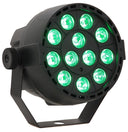 LED Spot Multicolor m. Fernbedienung (12x3W)