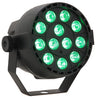 LED Spot Multicolor m. Fernbedienung (12x3W)