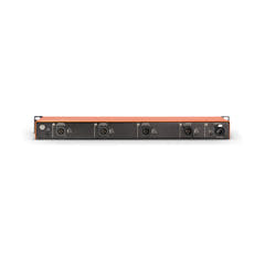 Palmer BRIDGE 4A+ - 19" DI-Box / Linienisolationsbox, 4 Kanäle, aktiv